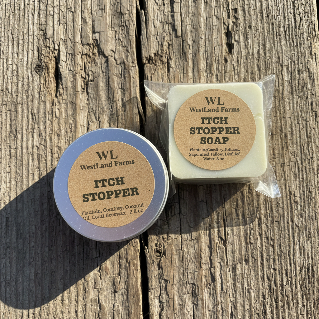 Itch-Stopper Bundle on Cedar