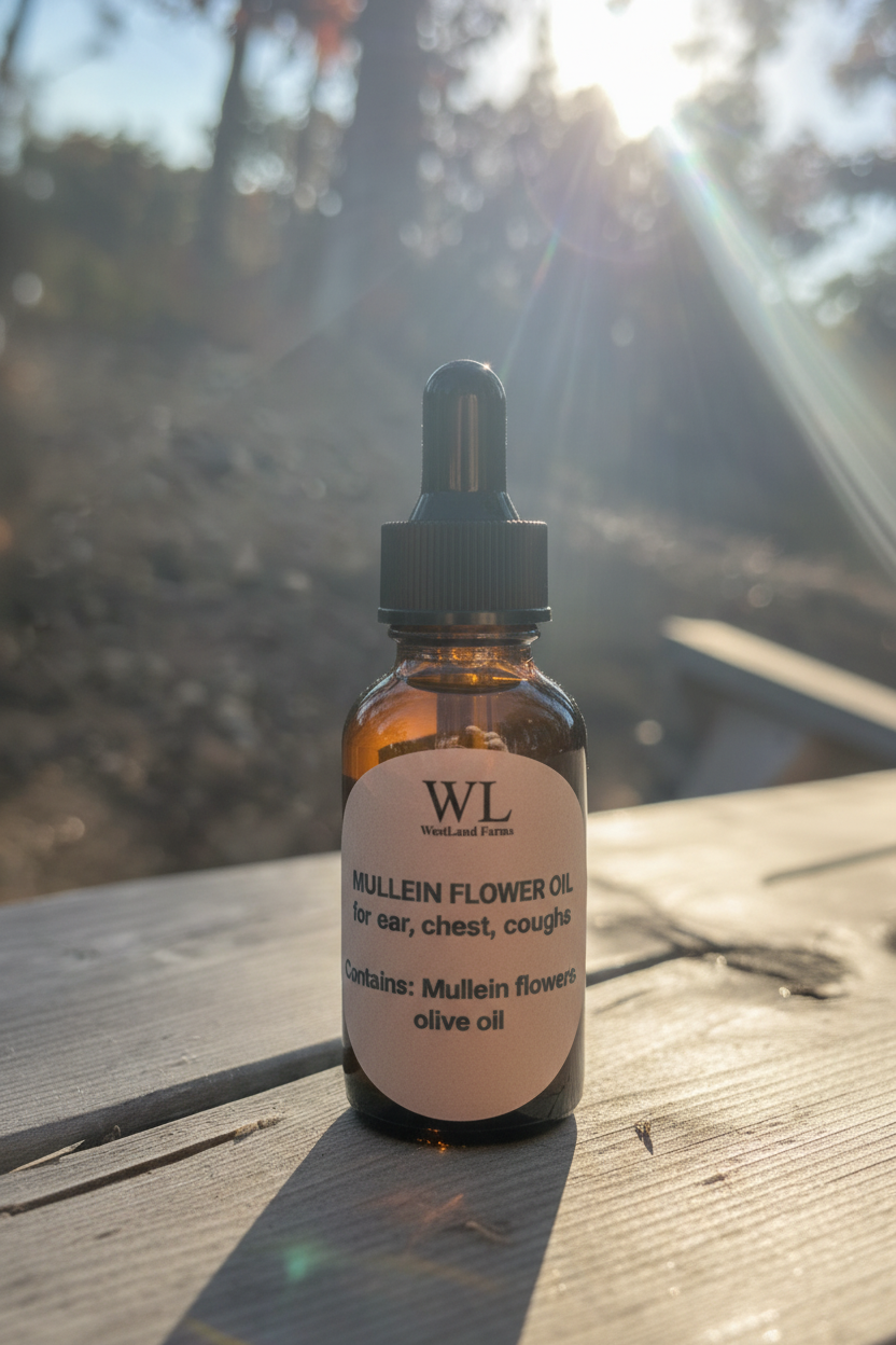 Mullein Flower Oil - Fresh Start